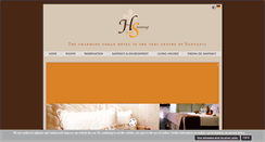 Desktop Screenshot of hotel-santanyi.com